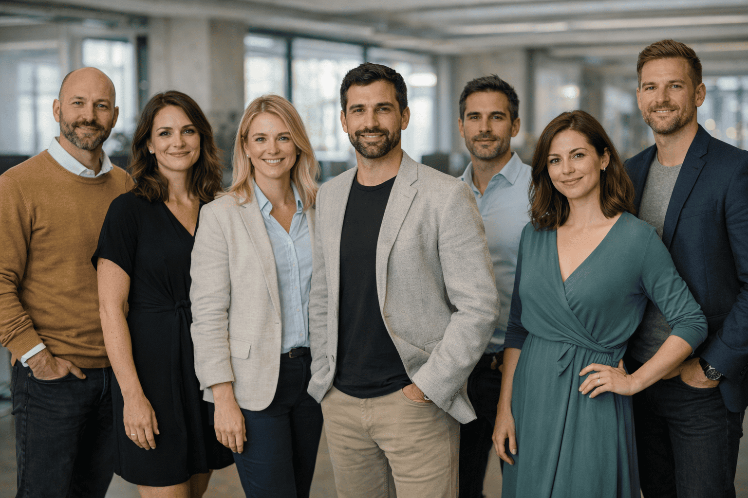 Team working on AI trading platform — Ricova Flustex
